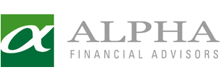 アルファ・ファイナンシャル・アドバイザーズ合同会社のロゴ。「ALPHA FINANCIAL ADOVISORS」と記載されている。
